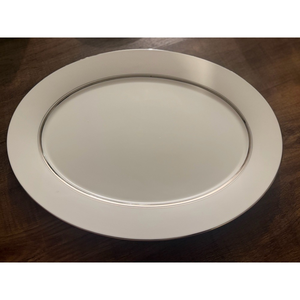 Vintage Oxford Bone China LEXINGTON 16" Large Oval Serving Platter Lenox USA
